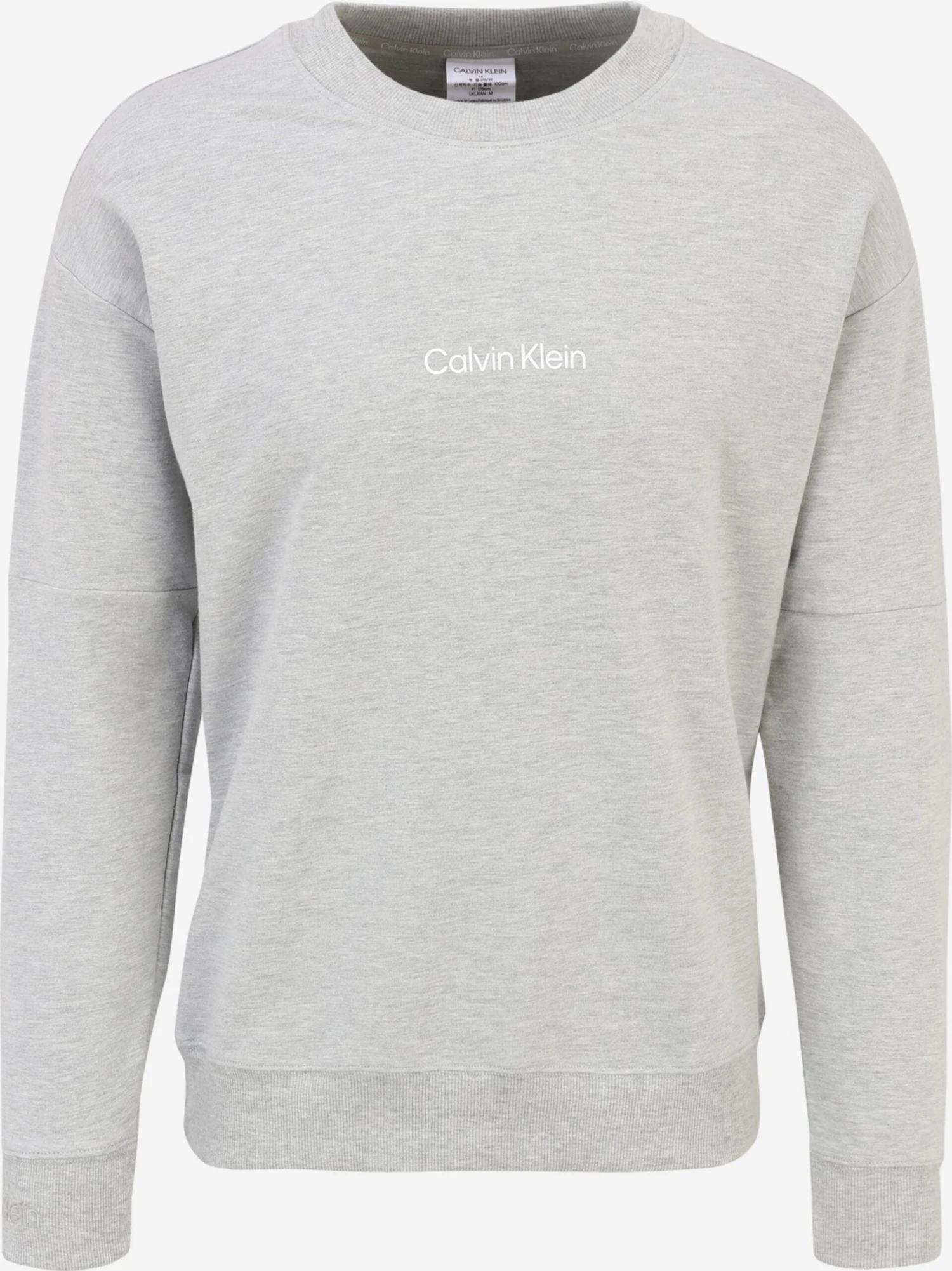 Calvin Klein Sweatshirts Sweatshirt Heren Lichtgrijs 1 Calvin Klein Sweatshirts Sweatshirt Heren Lichtgrijs