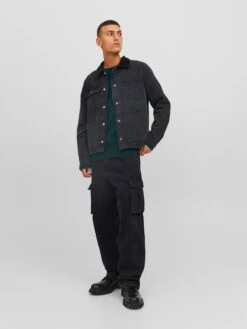 Jack & Jones Cargobroeken Loosefit Cargobroek Alex SBD 312 Heren Zwart -Herenkleding Winkel 34a3e03f7facdb9d5e76ec1eaf2f5f32