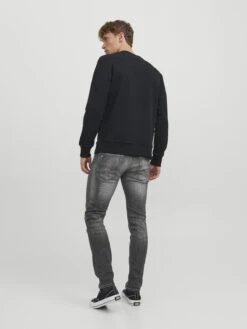 Jack & Jones Jeans Slimfit Jeans GLENN Heren Zwart -Herenkleding Winkel 35c846af0eaee85eb2de315f83668338