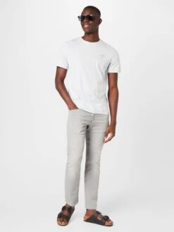 Mustang Straight Regular Jeans Oregon Heren Lichtgrijs -Herenkleding Winkel 35ece42159ba37190f76cd907077ec30