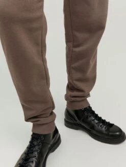 Jack & Jones Sweatpants Tapered Broek Heren Bruin -Herenkleding Winkel 38ad245eced181d32825bd94f874ab00