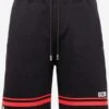 GCDS Sweat Shorts Loosefit Broek Heren Zwart