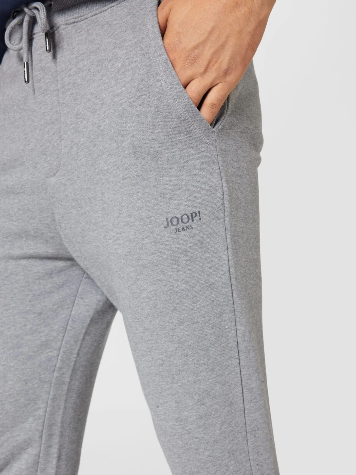 Joop Jeans Sweatpants Tapered Broek Santiago Heren Grijs 2 Joop Jeans Sweatpants Tapered Broek Santiago Heren Grijs - Afbeelding 2