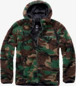 Brandit Fleece Jassen Fleece Jas Heren Bruin / Groen