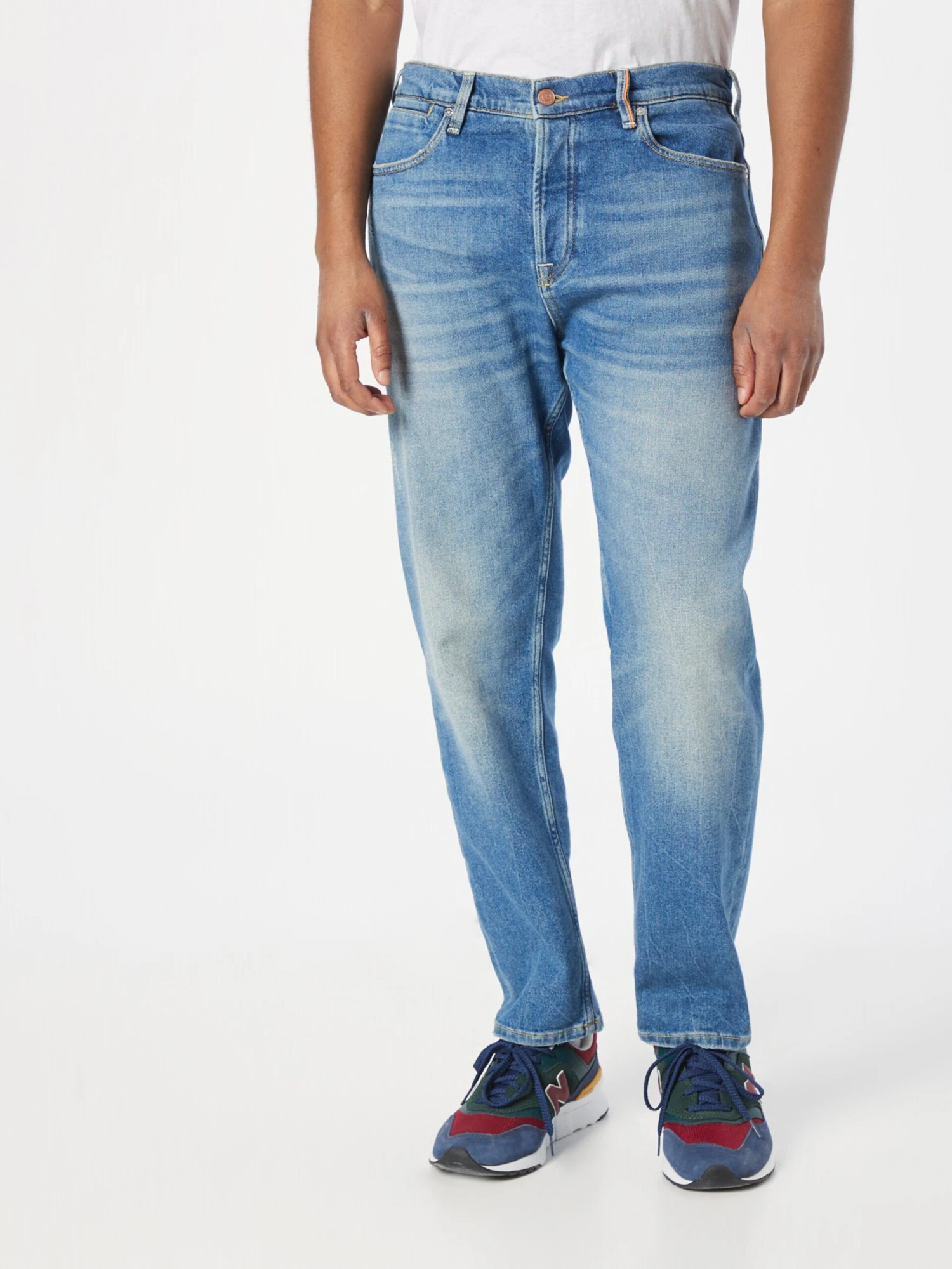 Scotch & Soda Jeans Tapered Jeans The Drop Regular Tapered Jeans — Blue Li Heren Blauw 3 Scotch & Soda Jeans Tapered Jeans The Drop Regular Tapered Jeans — Blue Li Heren Blauw - Afbeelding 3