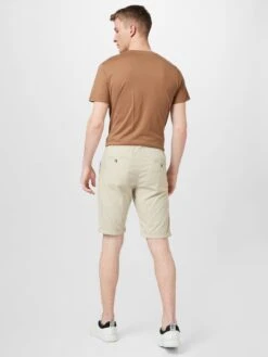 Lindbergh Chino Shorts Regular Bandplooibroek Heren Stone Grey -Herenkleding Winkel 44e2623eb12addbfff6448e9d816b40c