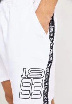 Bruno Banani Sweat Shorts Regular Broek Heren Wit -Herenkleding Winkel 45319496feb9ded6fbb9bff5e87c197a