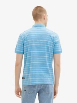 TOM TAILOR Denim Polos Shirt Heren Lichtblauw 8 TOM TAILOR Denim Polos Shirt Heren Lichtblauw -Herenkleding Winkel 45d38480e6ded6882b887be0f806248b