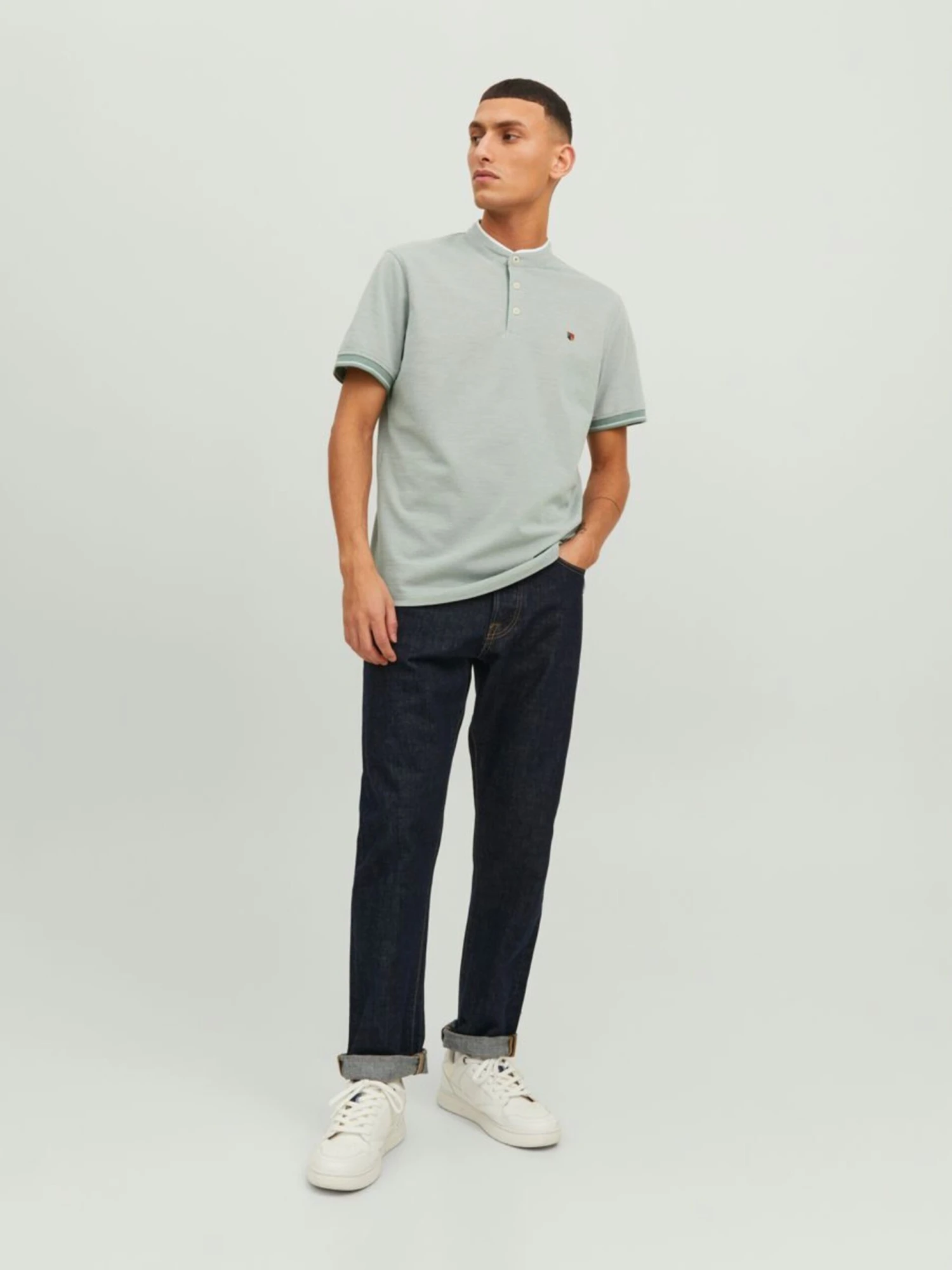 Jack & Jones T-shirts Shirt Heren Groen 4 Jack & Jones T-shirts Shirt Heren Groen - Afbeelding 4