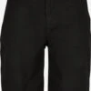 URBAN CLASSICS Chino Shorts Regular Chino Big Heren Zwart