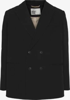 Blazers Comfort Fit Colbert BOB Heren Zwart