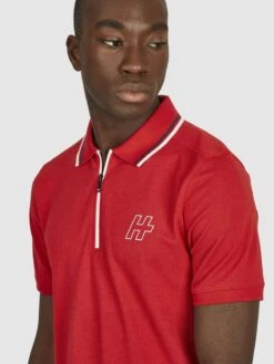 Polos Shirt Heren Rood -Herenkleding Winkel 4d1898b97de066231fbde8f881fadcc9