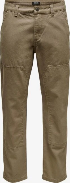Only & Sons Pantalons Regular Broek LUDVIG Heren Bruin