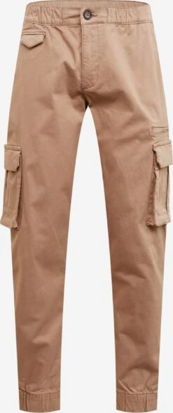 Redefined Rebel Cargobroeken Tapered Cargobroek Josiah Heren Cappuccino