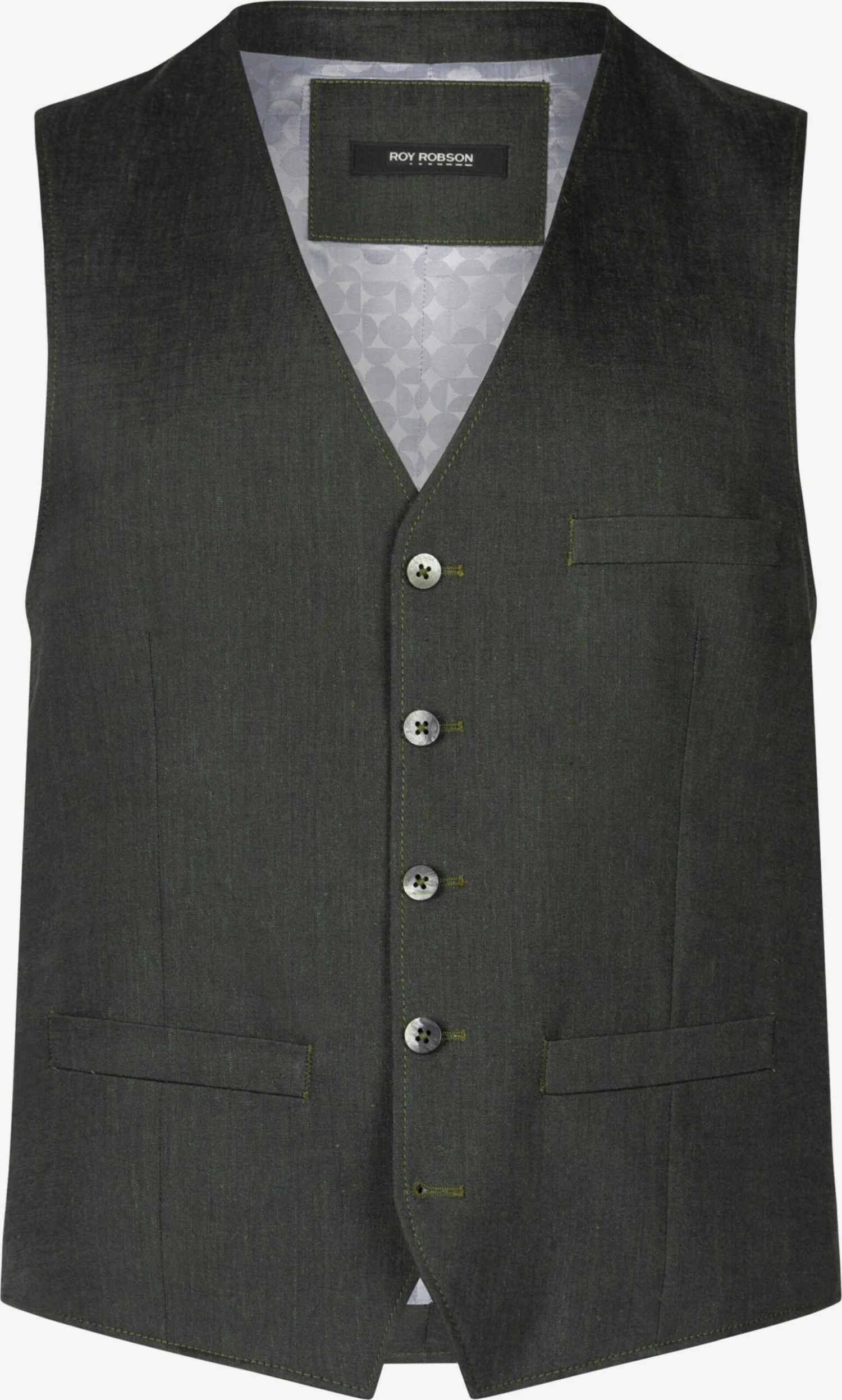 ROY ROBSON Gilets Gilet Heren Groen 1 ROY ROBSON Gilets Gilet Heren Groen