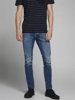 Jack & Jones Jeans Skinny Jeans Glenn Heren Donkerblauw -Herenkleding Winkel 53cca427dda11ac8d5587324450ac75f