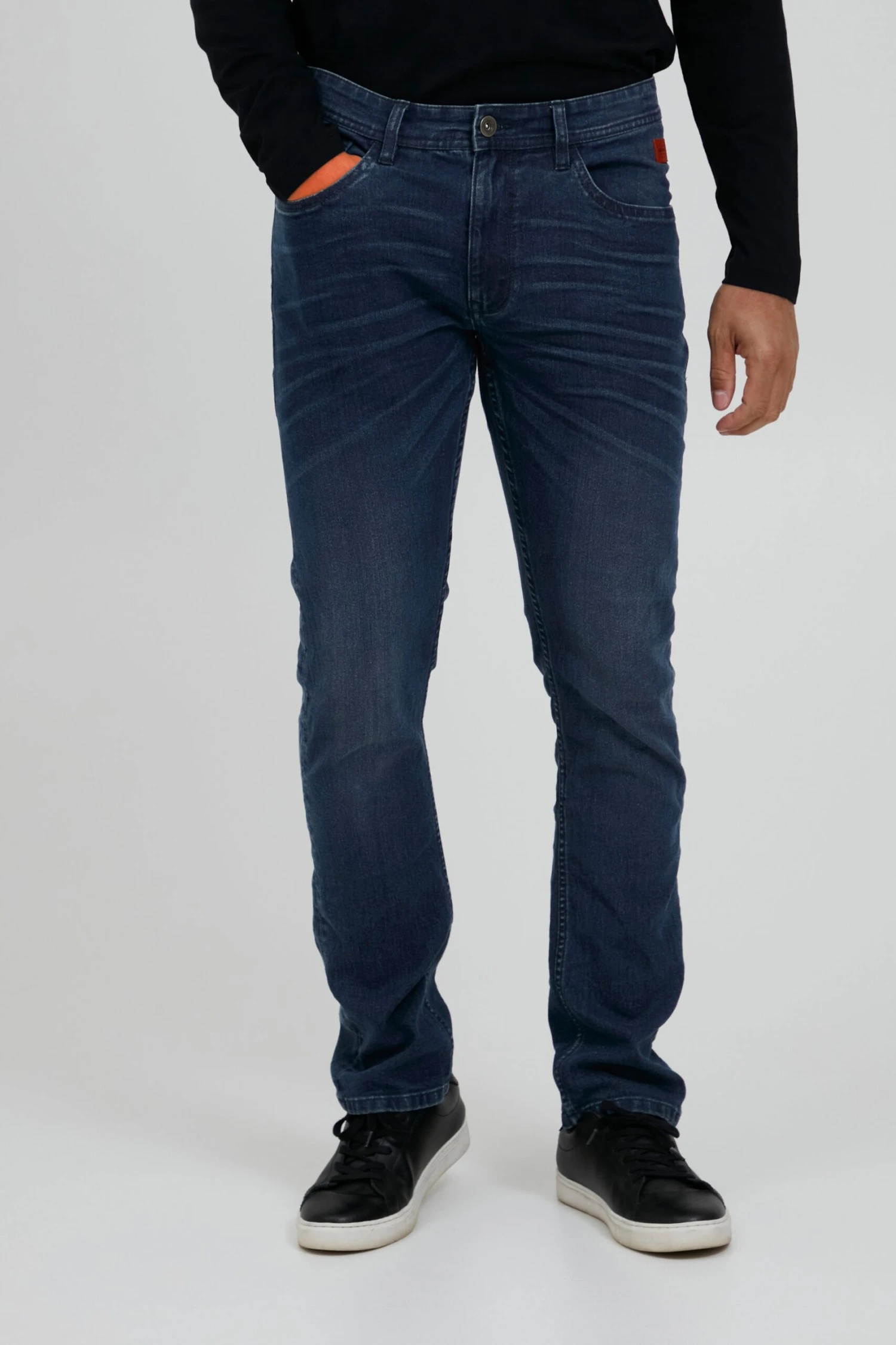 Blend Straight Regular Jeans Taifun Heren Blauw 2 Blend Straight Regular Jeans Taifun Heren Blauw - Afbeelding 2
