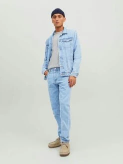 Jack & Jones Straight Regular Jeans Heren Lichtblauw -Herenkleding Winkel 5404af63a9d8351e6a8ed2b083c7353c