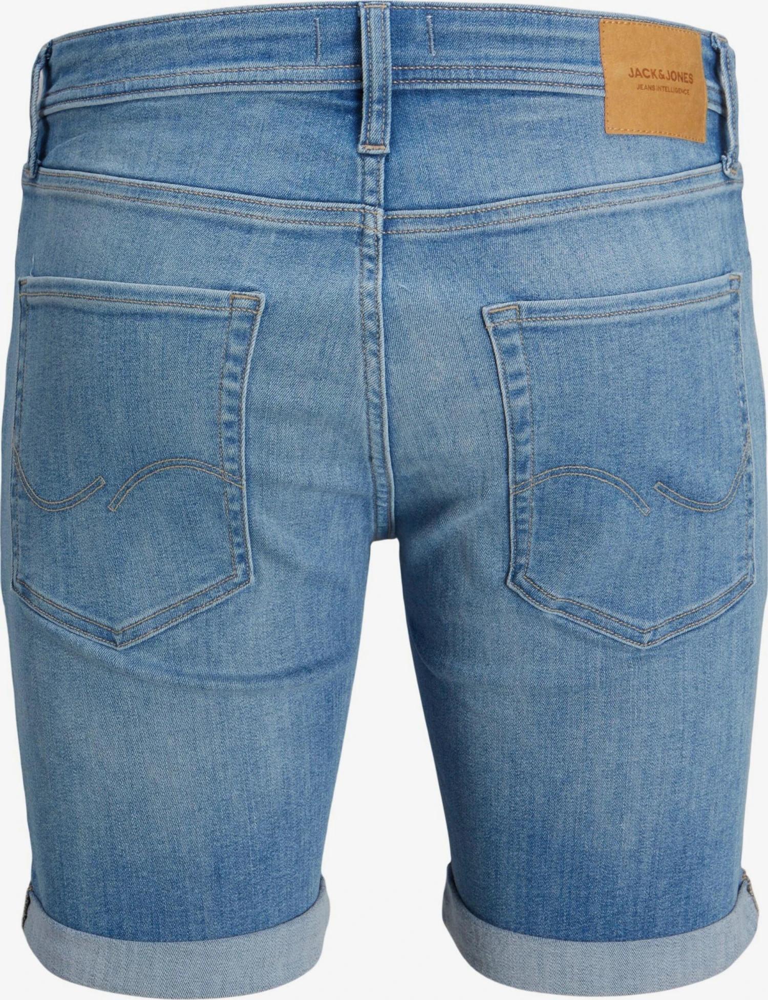 Jack & Jones Denim Shorts Slimfit Jeans RICK Heren Blauw 2 Jack & Jones Denim Shorts Slimfit Jeans RICK Heren Blauw - Afbeelding 2