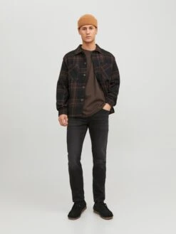 Jack & Jones Straight Regular Jeans Mike Heren Zwart -Herenkleding Winkel 5504aa4e3d8c3d8d5248869351dfd401