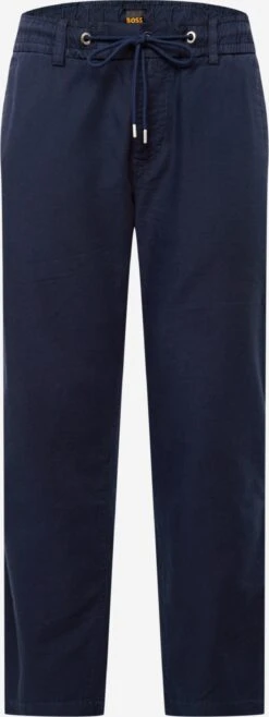 BOSS ORANGE Pantalons Regular Broek Taber Heren Donkerblauw