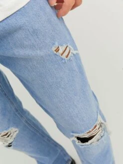 Jack & Jones Straight Regular Jeans Frank Heren Blauw -Herenkleding Winkel 57725ad09d1918f0ff55e19661c7ed40