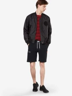 Ellesse Sweat Shorts Regular Broek NOLI Heren Zwart -Herenkleding Winkel 5a34e74916cb471edaf63665fb0728ae