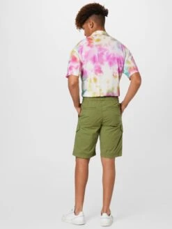 TOM TAILOR Denim Cargo Shorts Regular Cargobroek Heren Grasgroen -Herenkleding Winkel 5c799b76ec7aeaaddbcac9693e4123a4