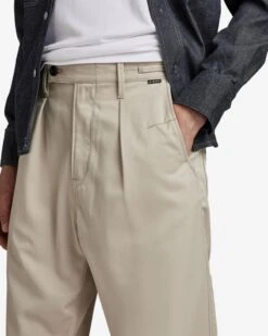 G-Star Raw Chinos Loosefit Chino Heren Beige -Herenkleding Winkel 5d3c7b5627cd36f2693409bc0571b416