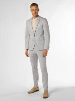 Pakken & Kostuums Slimfit Pak Heren Lichtblauw