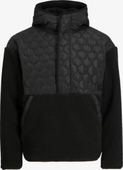 Jack & Jones Fleece Jassen Fleece Jas ORION Heren Zwart