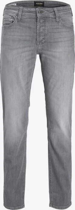 Jack & Jones Jeans Slimfit Jeans Tim Heren Grijs