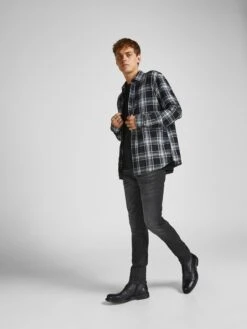 Jack & Jones Jeans Skinny Jeans Glenn Heren Zwart -Herenkleding Winkel 65dab42018759e589033156c28860d5e