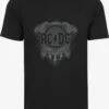 F4NT4STIC T-shirts Shirt ACDC Heren Zwart