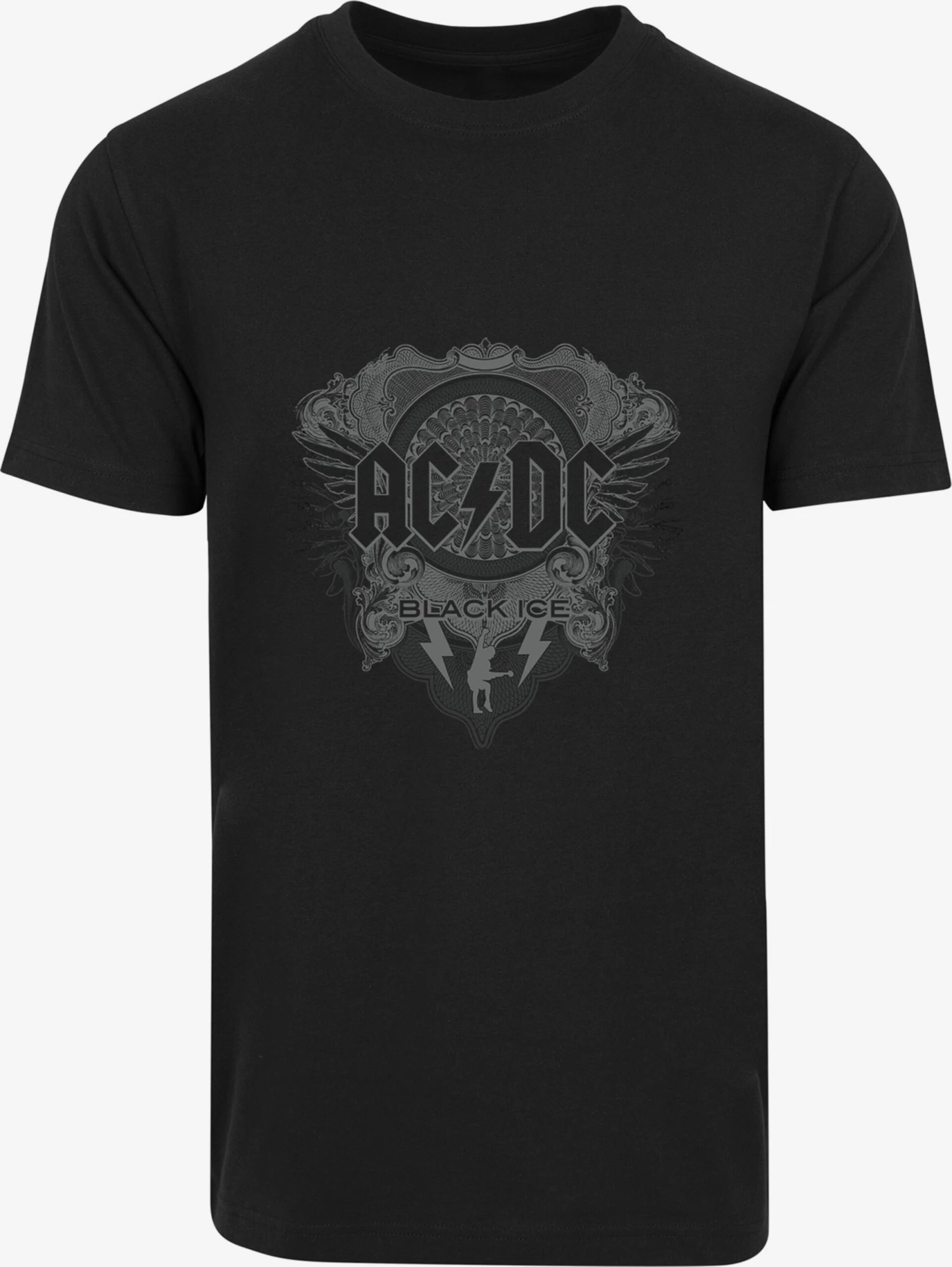 F4NT4STIC T-shirts Shirt ACDC Heren Zwart 1 F4NT4STIC T-shirts Shirt ACDC Heren Zwart