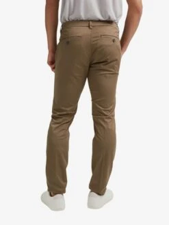 ESPRIT Chinos Slimfit Chino Heren Sand -Herenkleding Winkel 67b79b45eaf43ddce22c074bd871a2d4
