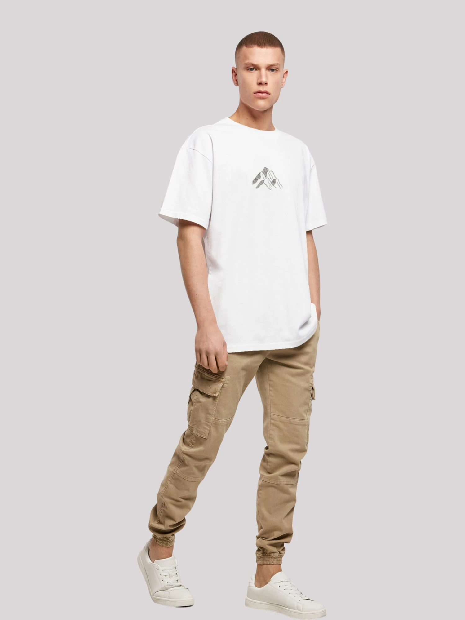 F4NT4STIC T-shirts Shirt Heren Wit 4 F4NT4STIC T-shirts Shirt Heren Wit - Afbeelding 4