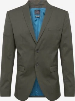 Selected Homme Blazers Slimfit Colbert LOGAN Heren Donkergroen
