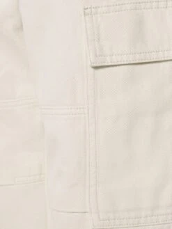 BERSHKA Jeans Loosefit Cargojeans Heren Wolwit -Herenkleding Winkel 6fdb7d943aae8de9ad349208136c5a7a