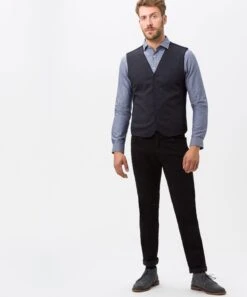 BRAX Gilets Gilet Heren Kobaltblauw 10 BRAX Gilets Gilet Heren Kobaltblauw -Herenkleding Winkel 70a2ce57cd206a190a69a2574c6f913e