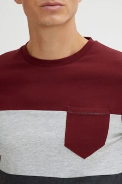 Indicode Jeans Longsleeves Shirt Matheo Heren Rood -Herenkleding Winkel 70dea49e07c26bae889a775b0c0afc86