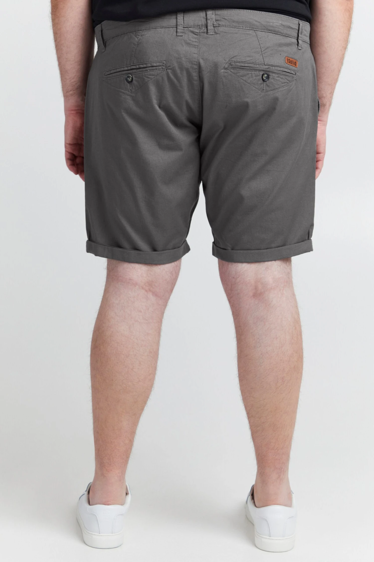 Solid Shorts Regular Broek Heren Donkergrijs 4 Solid Shorts Regular Broek Heren Donkergrijs - Afbeelding 4