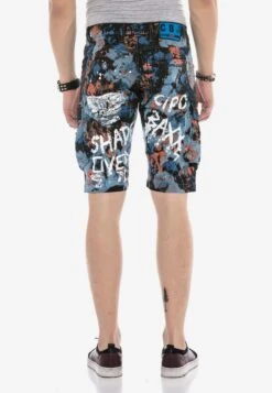 Cipo & Baxx Cargo Shorts Regular Cargobroek Shaded Heren Gemengde Kleuren -Herenkleding Winkel 71418b935e1f0069acefdb7836c5e5e6