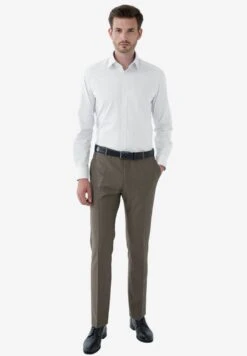 Pakken & Kostuums Slimfit Pak Heren Taupe -Herenkleding Winkel 7146abe0c4f667d6dce1dcf60fcc1c30