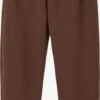 BERSHKA Sweatpants Regular Broek Heren Chocoladebruin