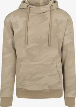 URBAN CLASSICS Hoodies Sweatshirt Heren Sand / Lichtbeige