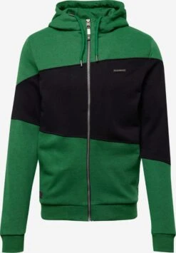 Ragwear Sweatvesten Met Capuchon Sweatvest NYKOS Heren Grasgroen