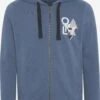 Sweatvesten Met Capuchon Sweatvest Heren Duifblauw