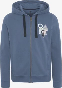 Sweatvesten Met Capuchon Sweatvest Heren Duifblauw