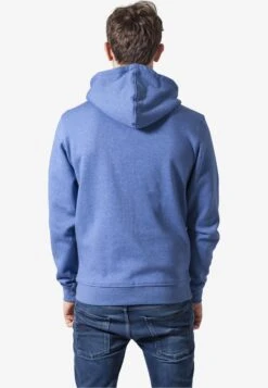 URBAN CLASSICS Sweatvesten Met Capuchon Sweatvest Heren Smoky Blue -Herenkleding Winkel 7352522907a29cec86d1088d50102d14